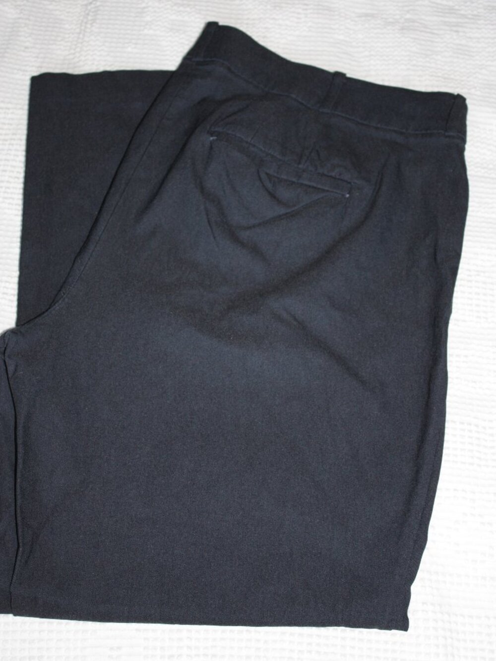 Lane Bryant The Allie Pants Navy Blue Stretch Dress Pants Size 24 Regular 24R